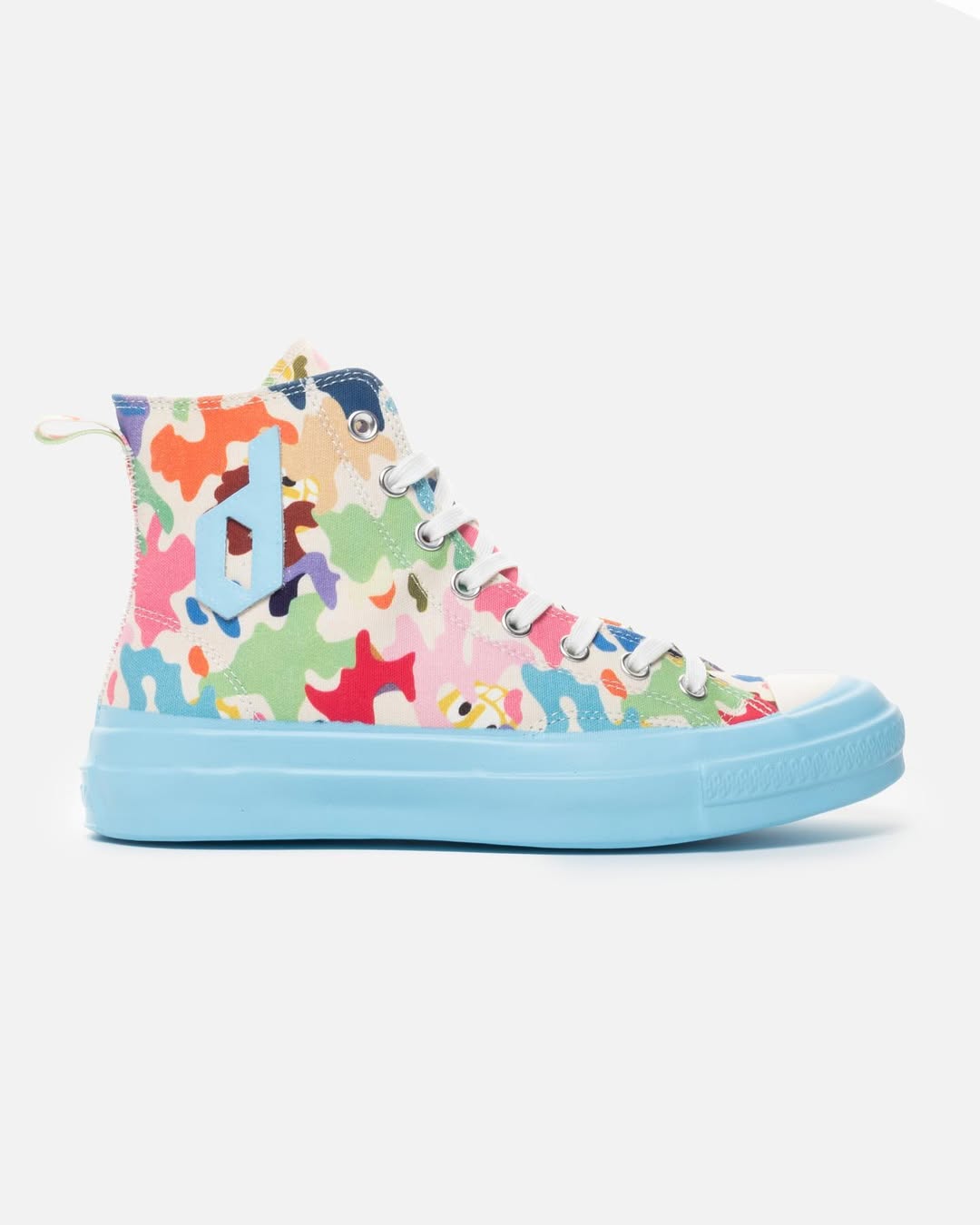 Handmade custom-colored sneakers