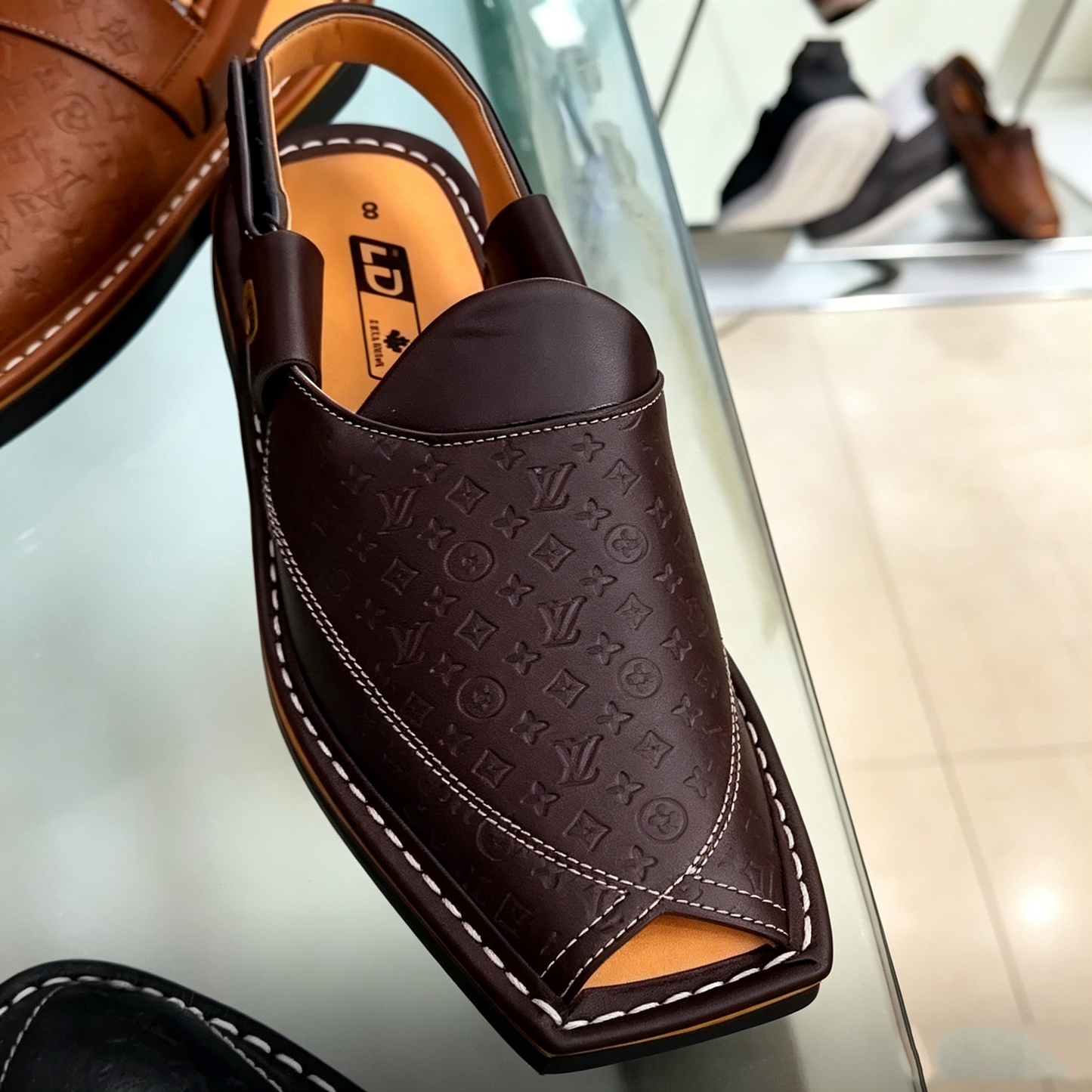 Men's Luxury Leather Adjustable Sandals