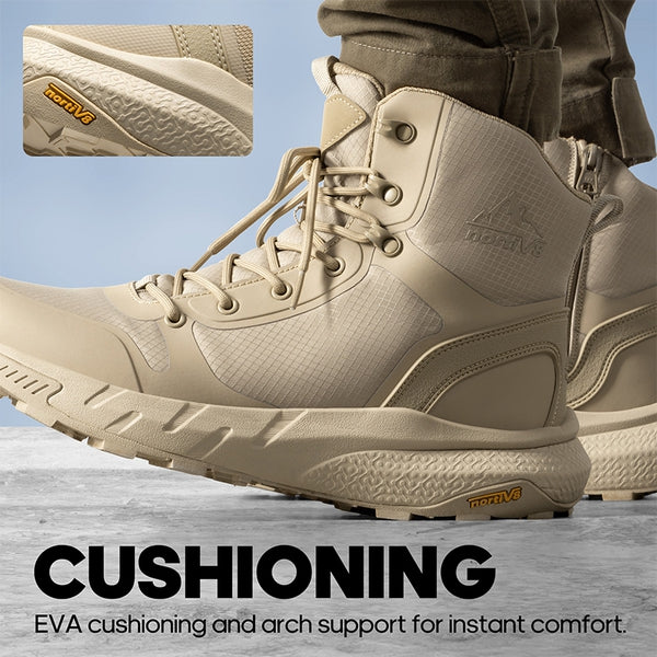Men's Sand Lightweight Military Tactical Boots