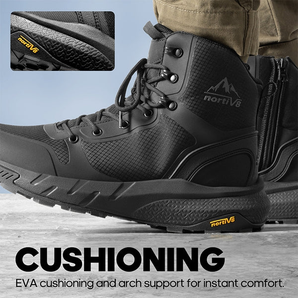 Men's Black Lightweight Military Tactical Boots