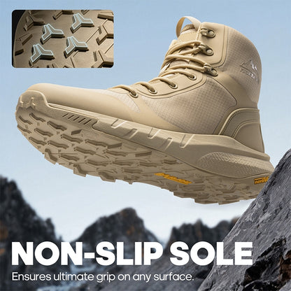 Men's Sand Lightweight Military Tactical Boots