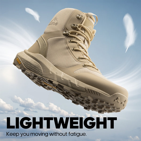 Men's Sand Lightweight Military Tactical Boots