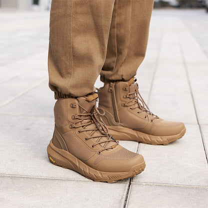 Men's Brown Lightweight Military Tactical Boots