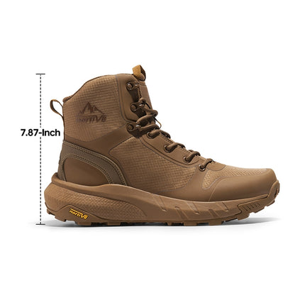 Men's Brown Lightweight Military Tactical Boots