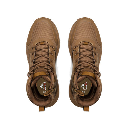 Men's Brown Lightweight Military Tactical Boots