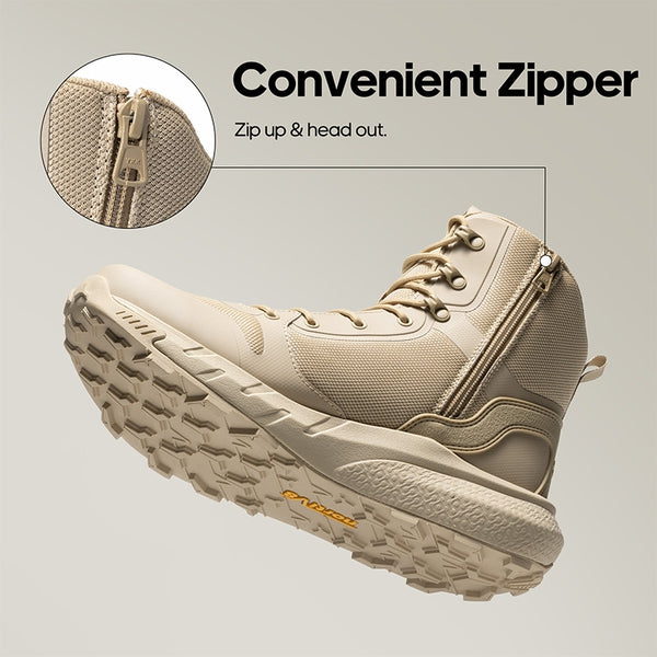 Sand breathable mesh tactical patrol boots