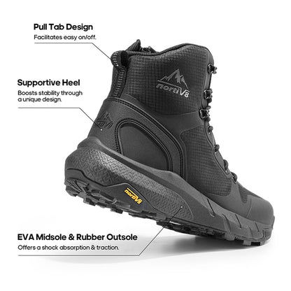 Men's Black Lightweight Military Tactical Boots