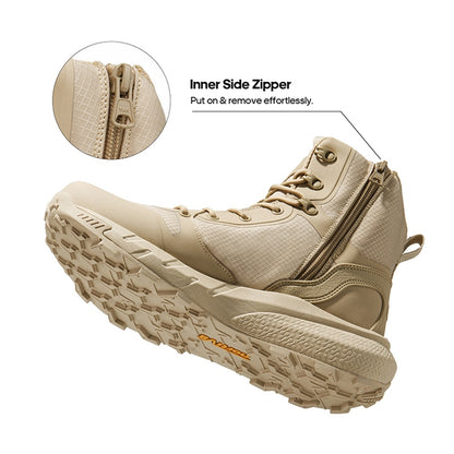 Men's Sand Lightweight Military Tactical Boots