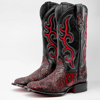 Men's Ace of Spades Cowboy Boots