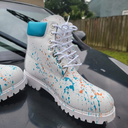 Men's custom waterproof boots