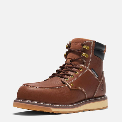 Men's Leather Ankle Protection Work Shoes