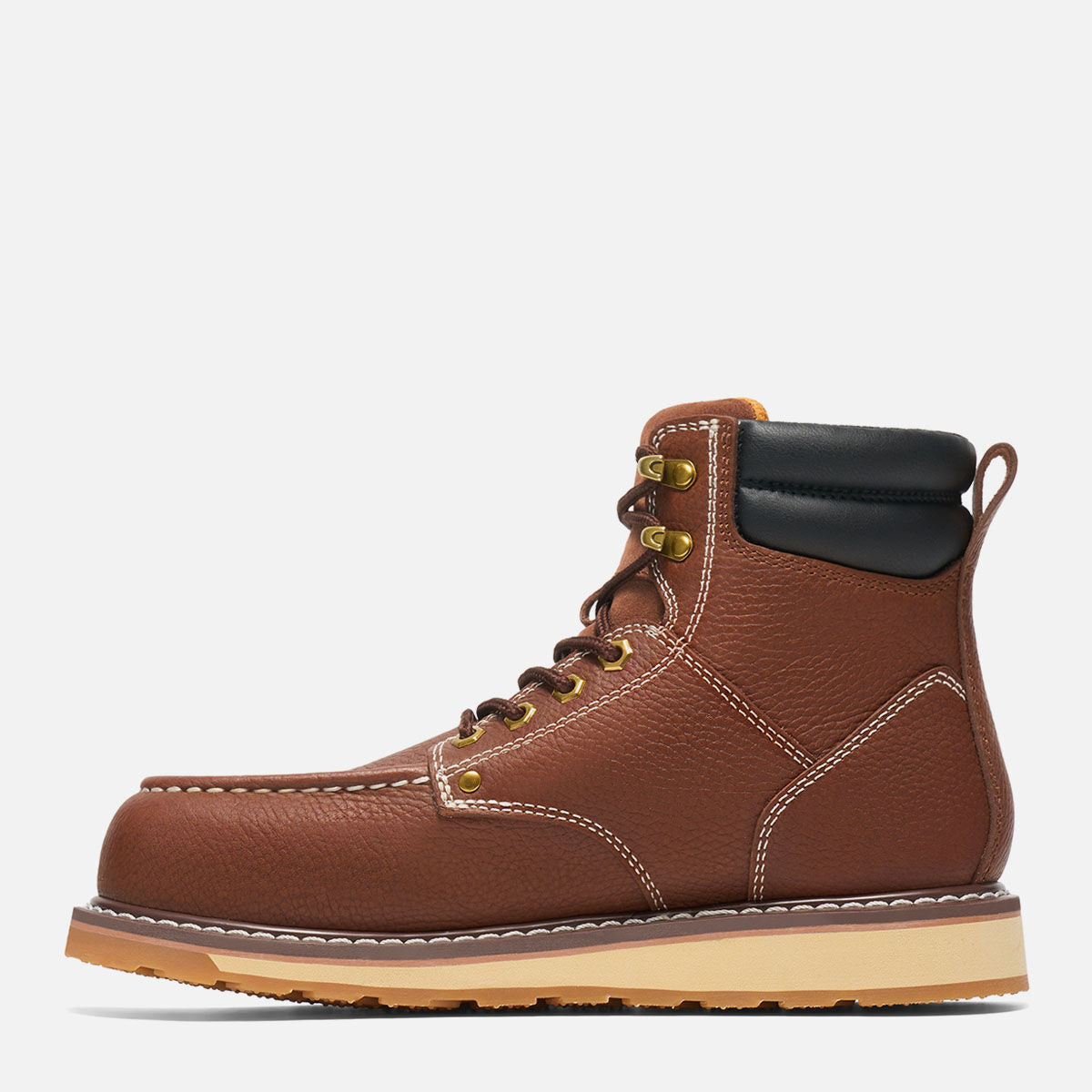 Men's Leather Ankle Protection Work Shoes