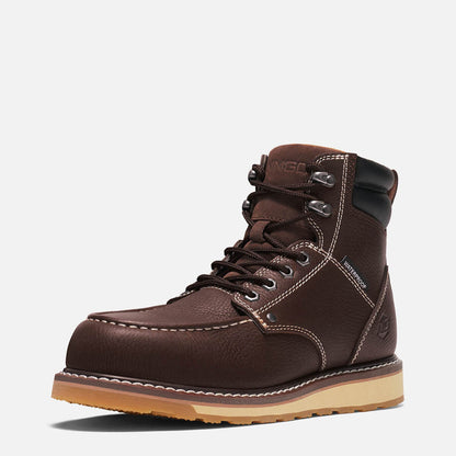 Men's Leather Ankle Protection Work Shoes