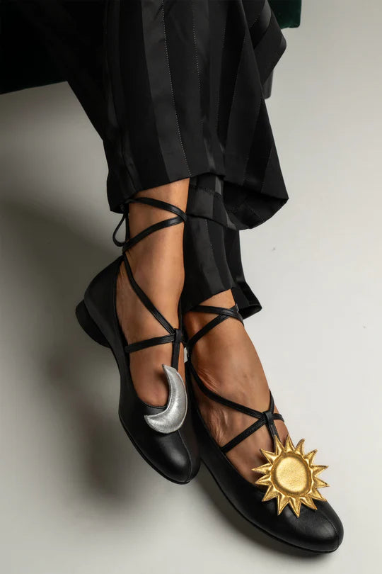 Sun & Moon ballet shoes