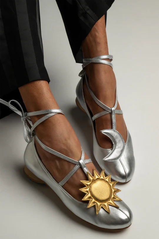 Sun & Moon ballet shoes