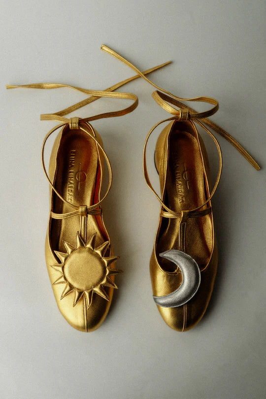 Sun & Moon ballet shoes