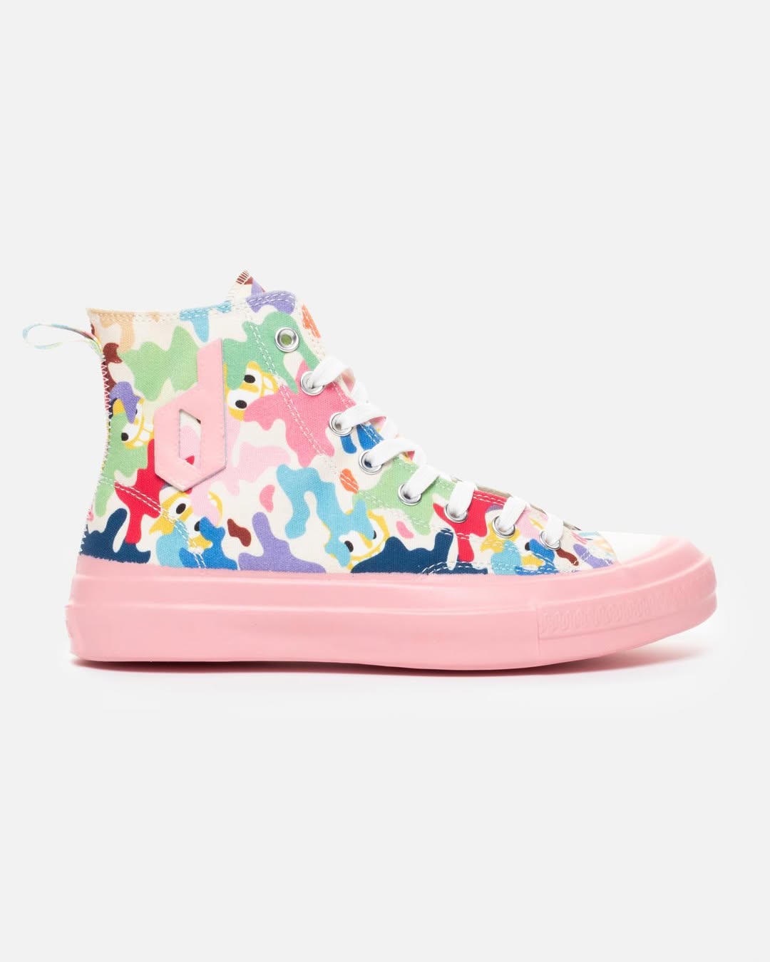 Handmade custom-colored sneakers