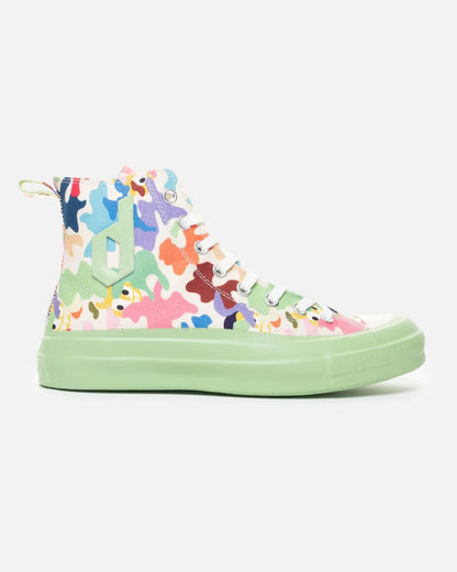 Handmade custom-colored sneakers