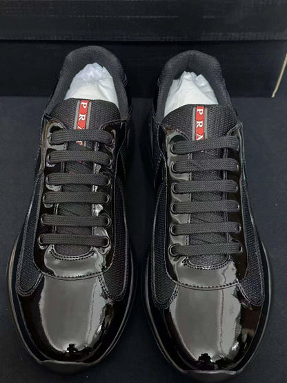 Italian premium leather sneakers