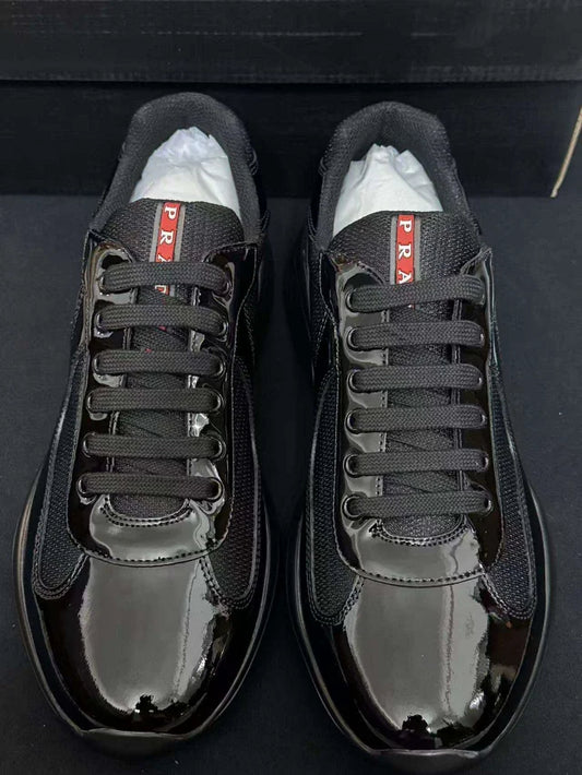 Italian premium leather sneakers
