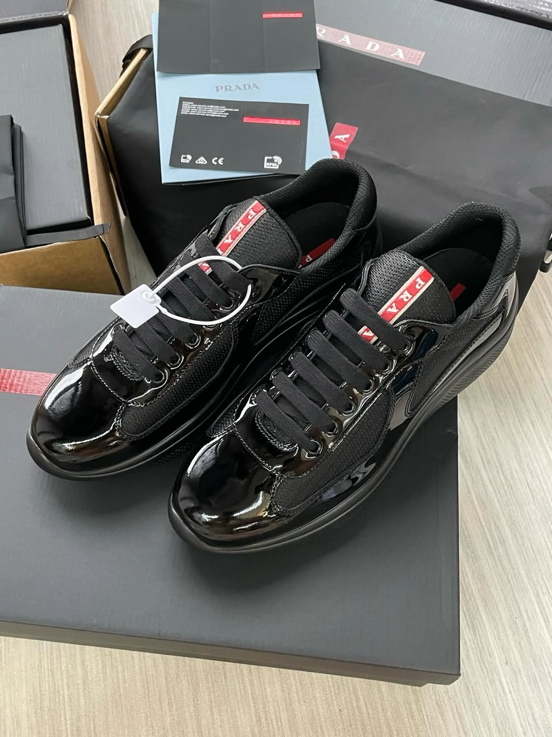 Italian premium leather sneakers
