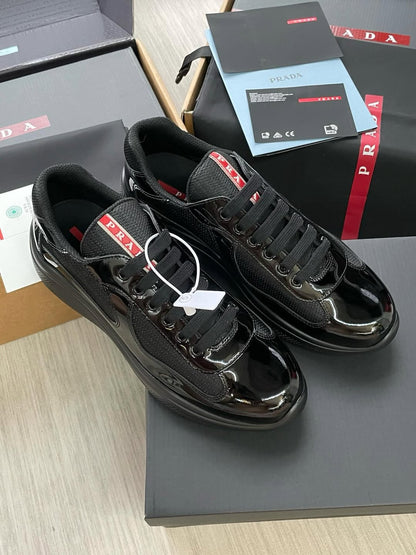Italian premium leather sneakers