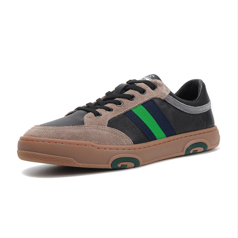 Genuine leather breathable casual shoes