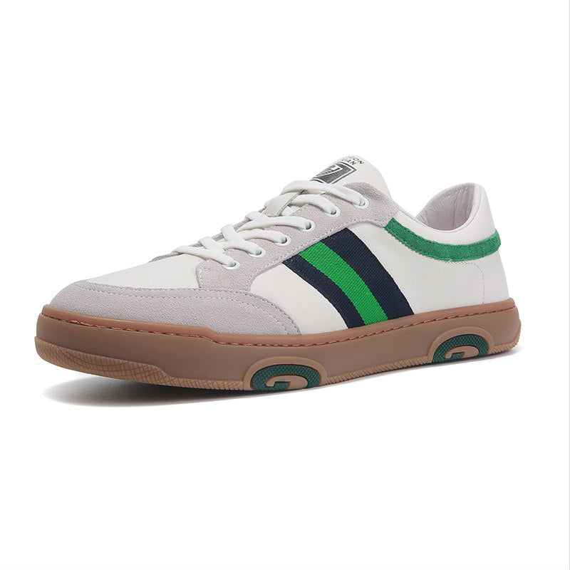 Genuine leather breathable casual shoes