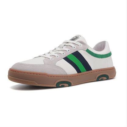 Genuine leather breathable casual shoes