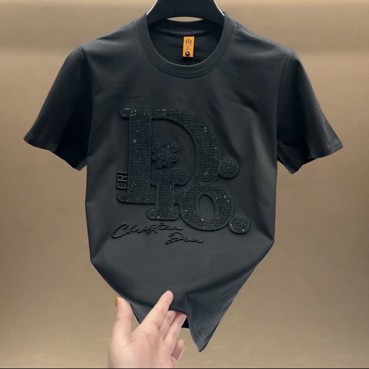 Men's High-Quality Rhinestone T-Shirt
