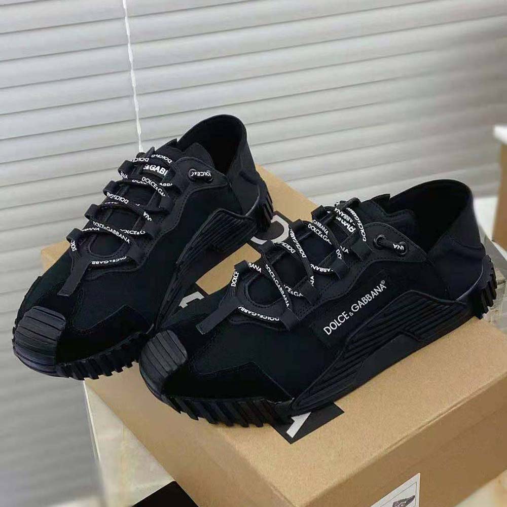 Women's black canvas slip-on sneakers