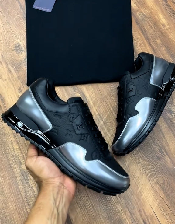 Men's Black Luxury Sneakers