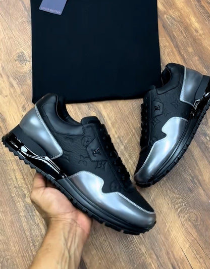 Men's Black Luxury Sneakers