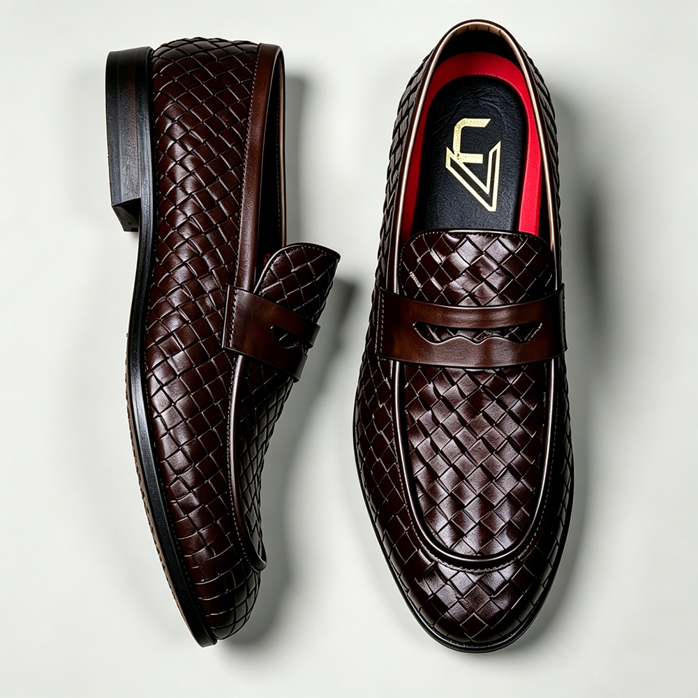 Italian handmade versatile genuine leather shoes