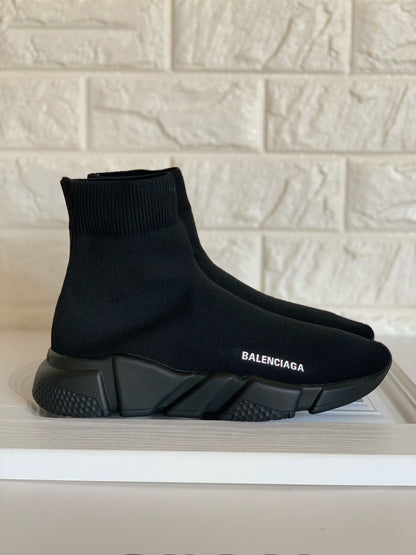 Men's Stretch Knit Sock Style Slip On Running Sneakers