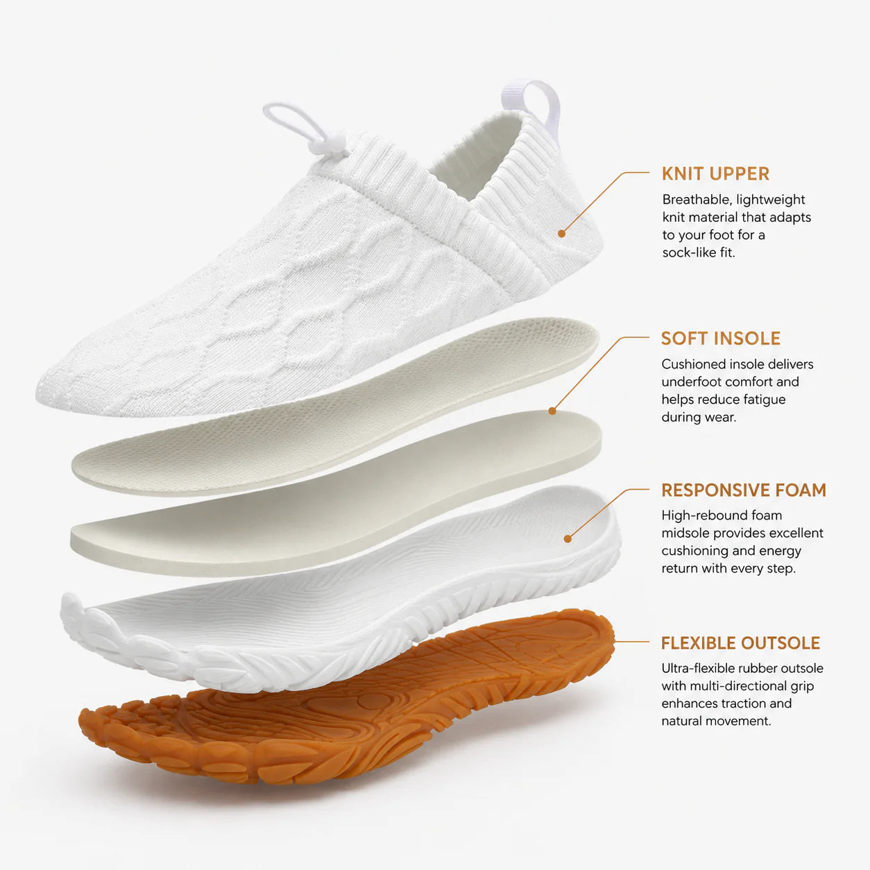 Sand Leopard Barefoot Walking Shoes - Super Comfortable