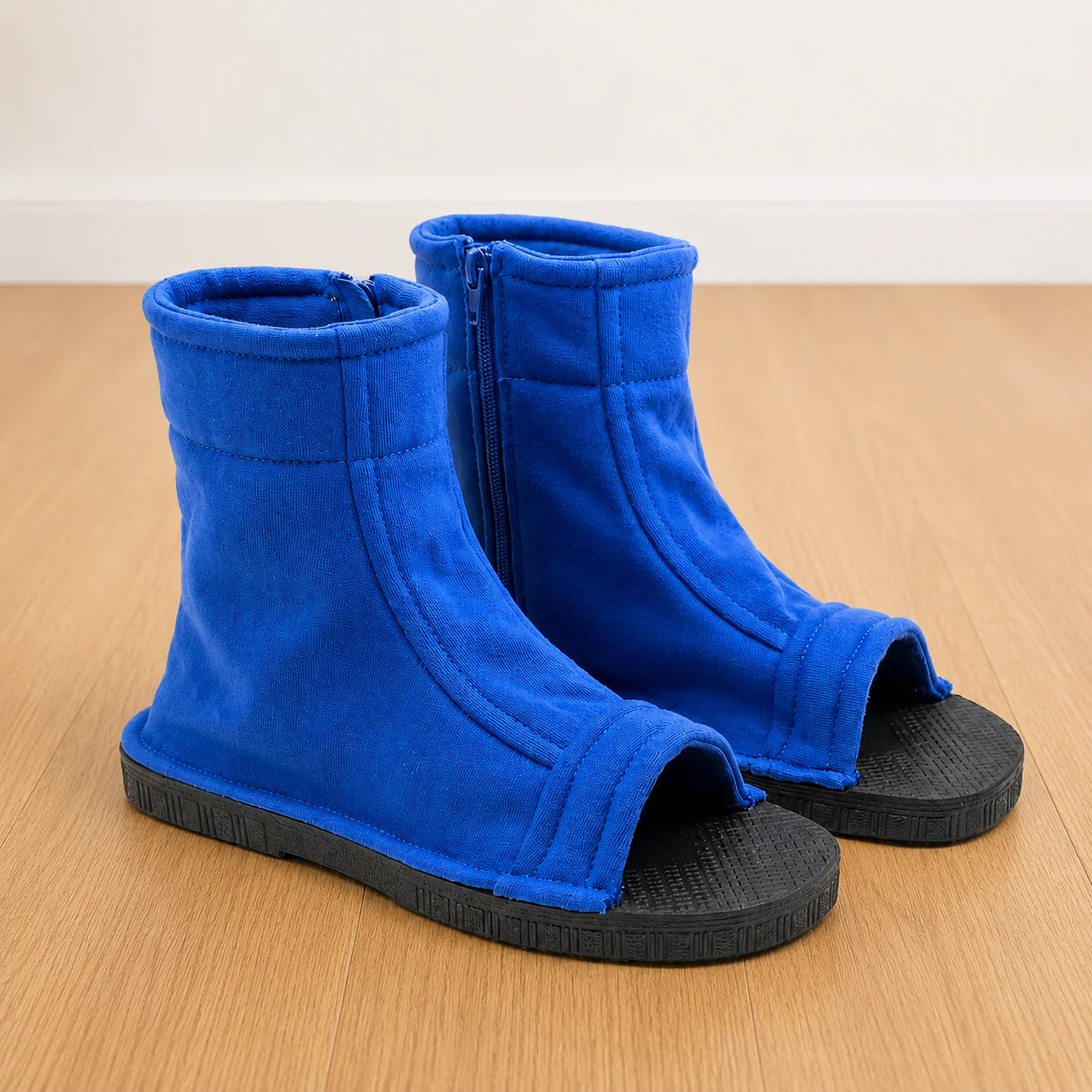 Street Zipper Ankle Sandals