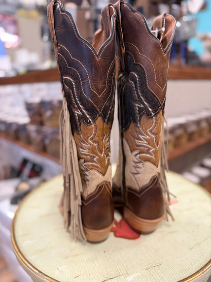 Women's Dayla Fringe Tall Western Boots