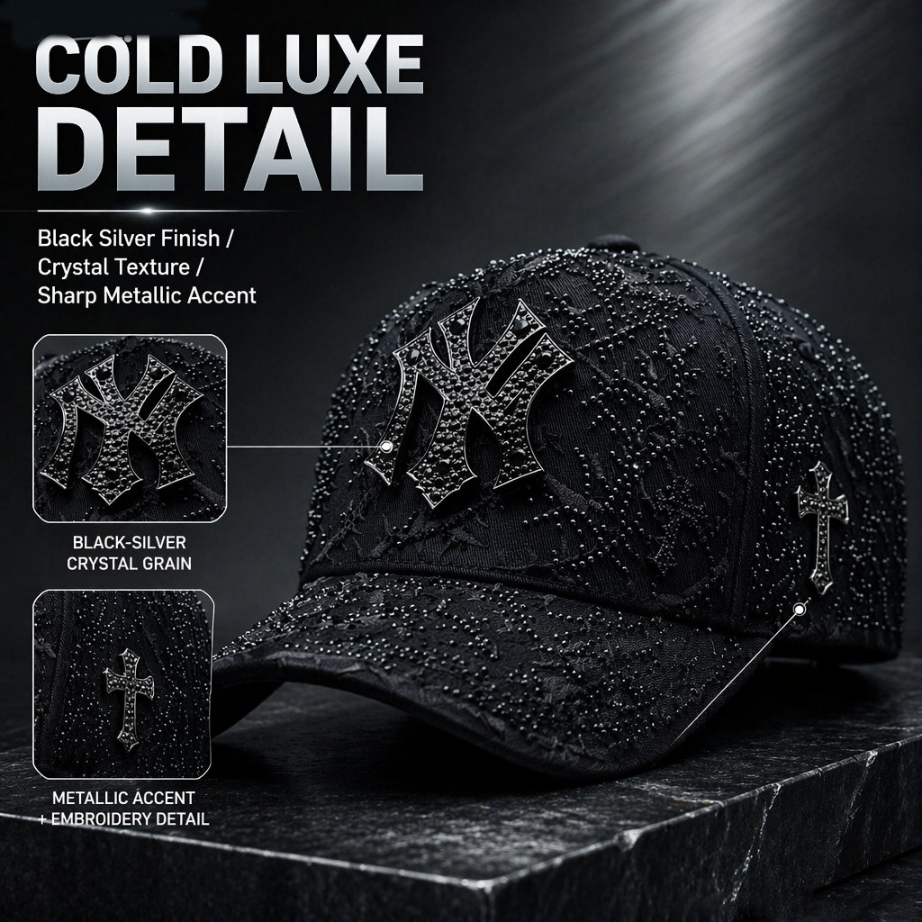 NY 24K Black Gold Hat