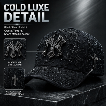 NY 24K Black Gold Hat