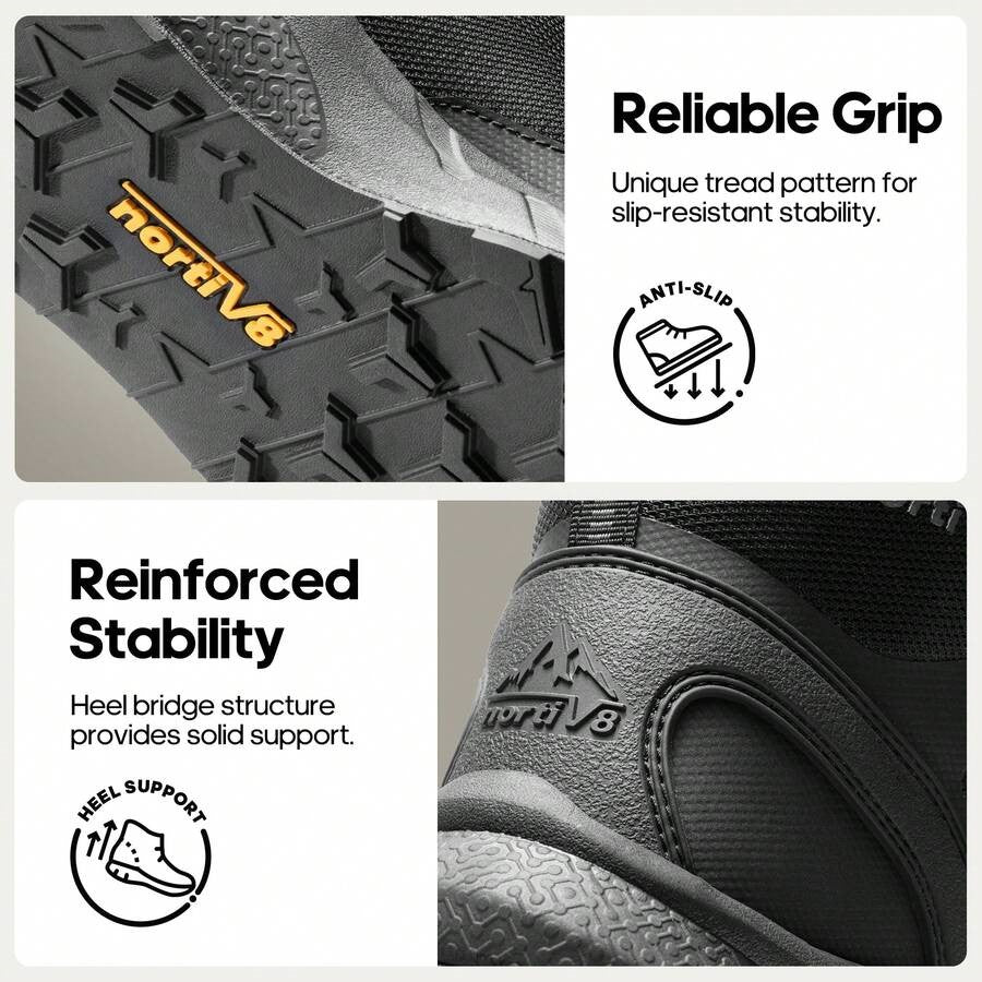 Black breathable mesh tactical patrol boots