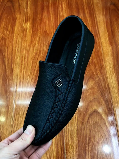 Men's comfortable cowhide loafers