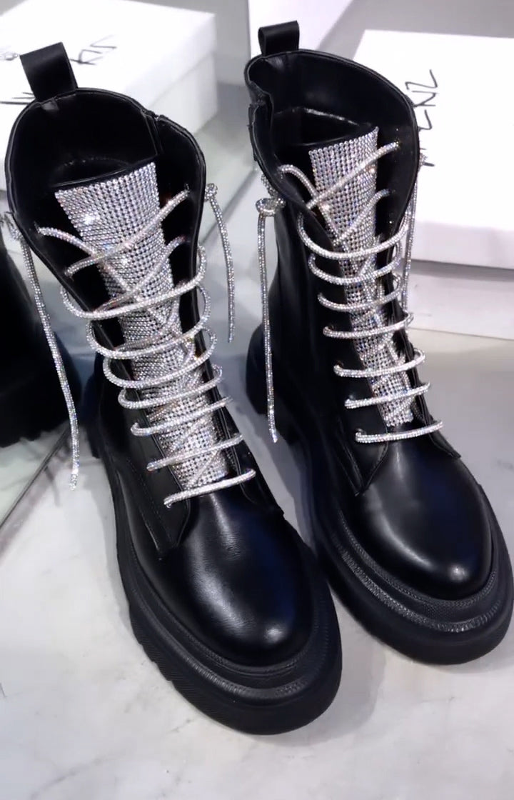 Sparkling boots