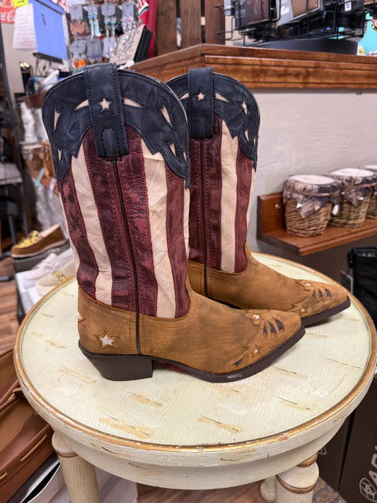 Women's Keyes Stars and Stripes Cowboy Boots