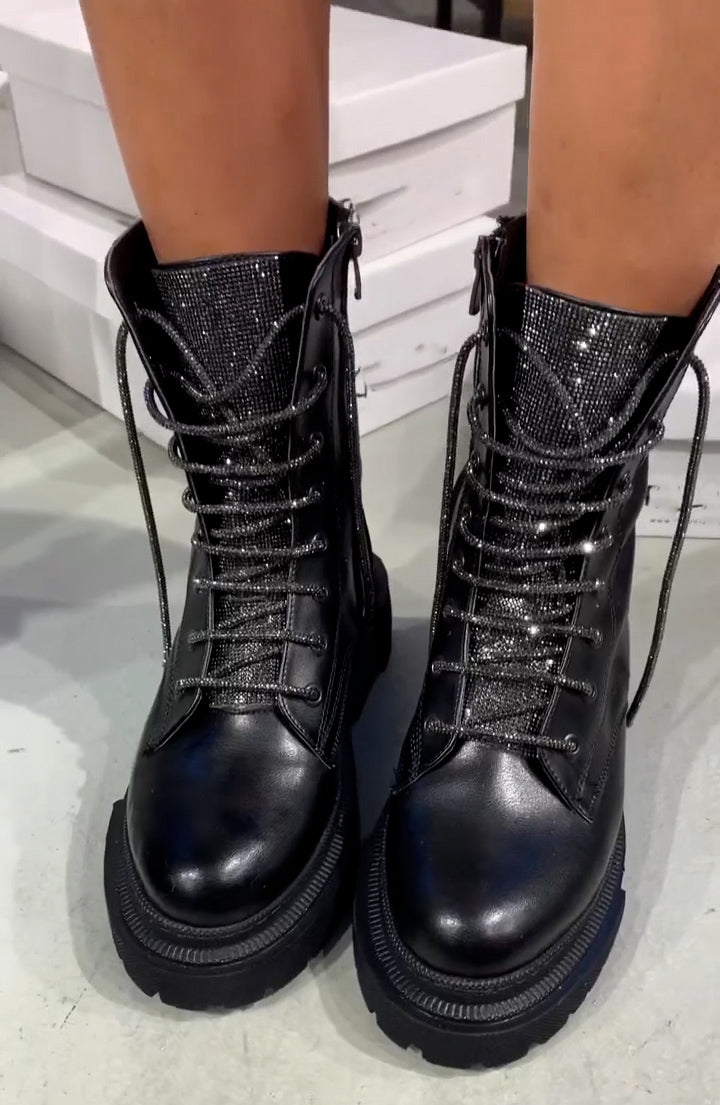 Sparkling boots