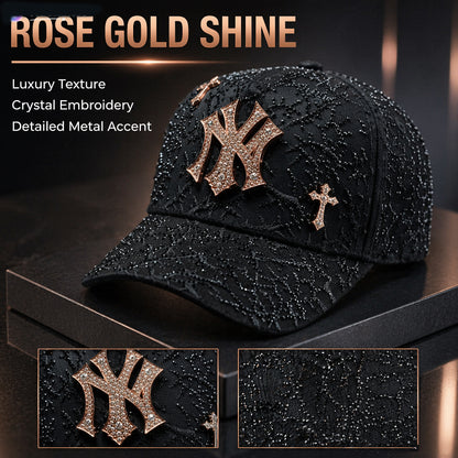 NY 24K Rose Gold Hat