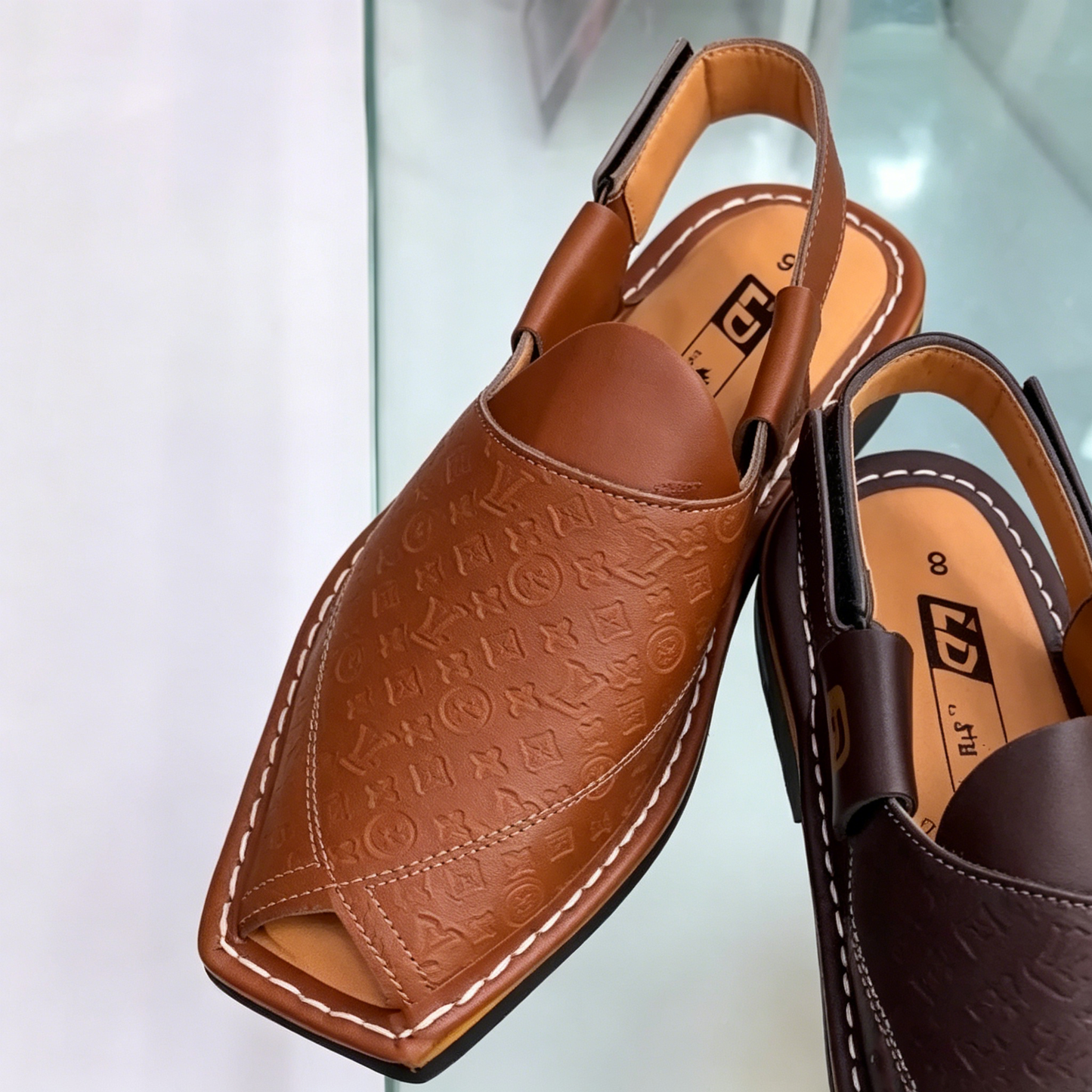 Men's Luxury Leather Adjustable Sandals